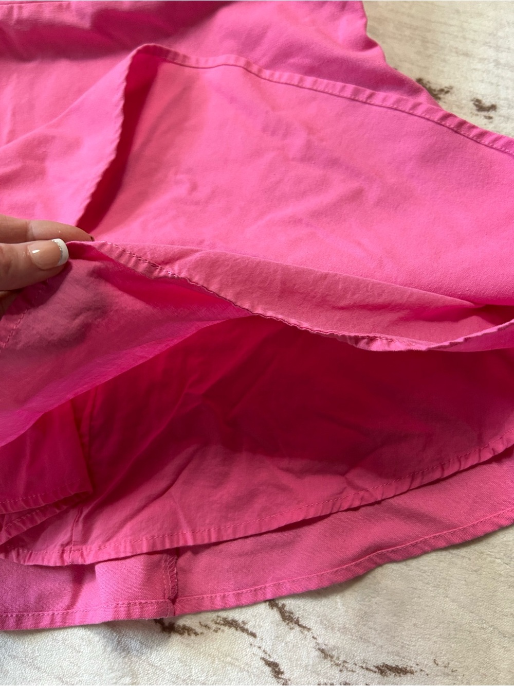 Altar’d State Pink Strapless Bow Back Fit & Flare Mini Dress Medium - Picture 6 of 6